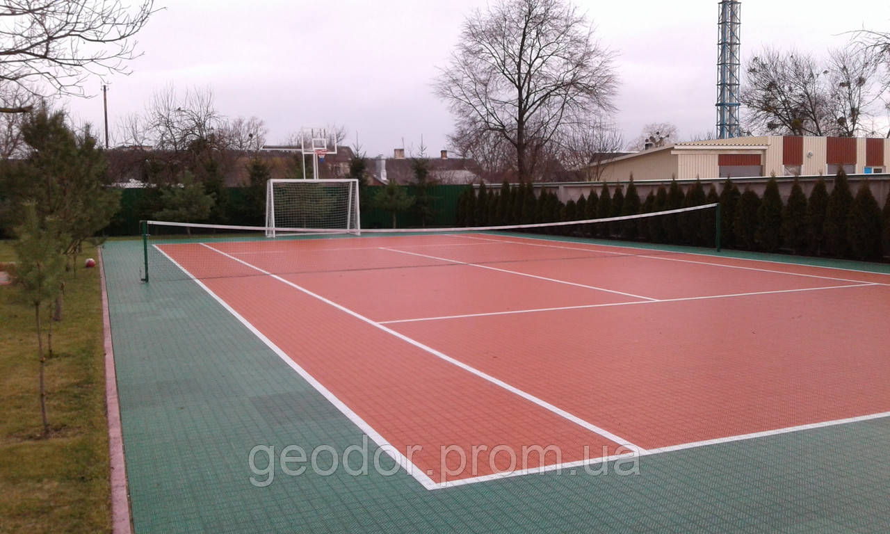 Модульное покрытие GEODOR для теннисного корта - фото 5 - id-p30373999