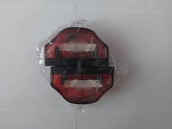 Підсвітка номера LED, червоний корпус, фото 4