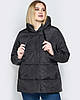Жіноча демісезонна куртка стильна великого розміру 50-64, фото 2