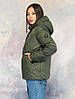 Куртка жіноча демісезонна молодіжна розмір 42-56, фото 4