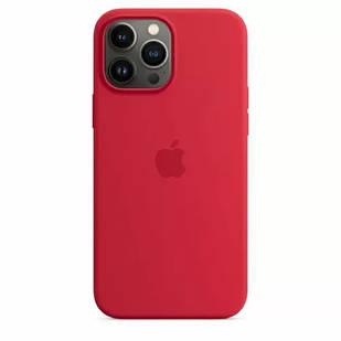 Чохол Silicone Case Full Red для iPhone 13 Pro Max