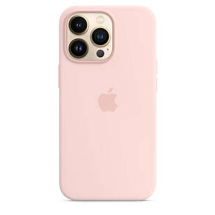 Чохол Silicone Case Full Блідо-рожевий для iPhone 13 Pro Max