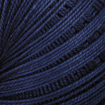 Нитки пряжа для вязания хлопковая LILY YarnArt Лили Ярнарт № 0066 - темно-синий