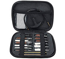 Набір для чищення ствола зброї, гнучкий шомпол М16, 18 предметів в чохлі