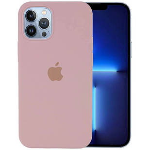 Чохол Silicone Case Full Pink Sand для iPhone 13 Pro Max