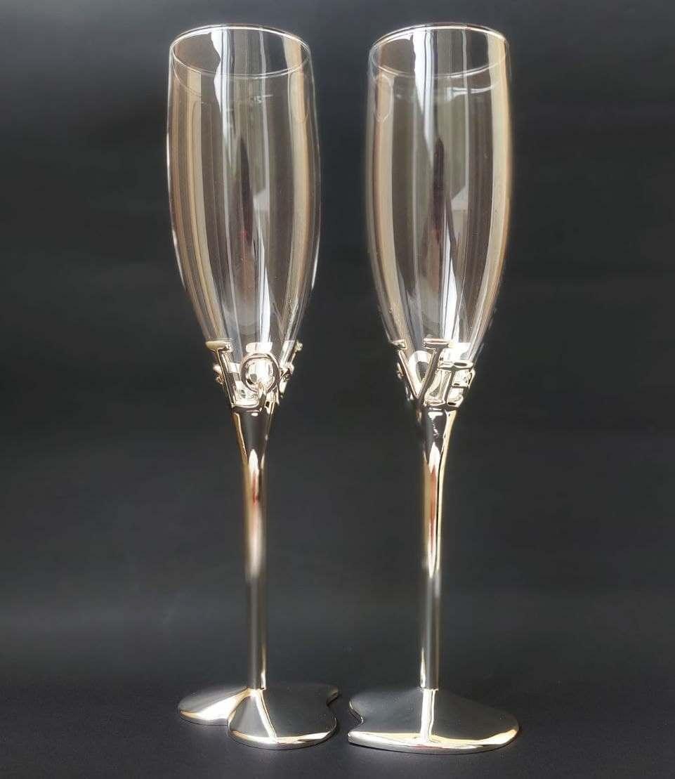 Набор бокалов для шампанского Любовь 2 шт 220 мл 7047-10 - фото 1 - id-p1228519153
