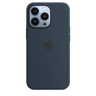 Чохол Silicone Case Full Abyss Blue для iPhone 13 Pro Max