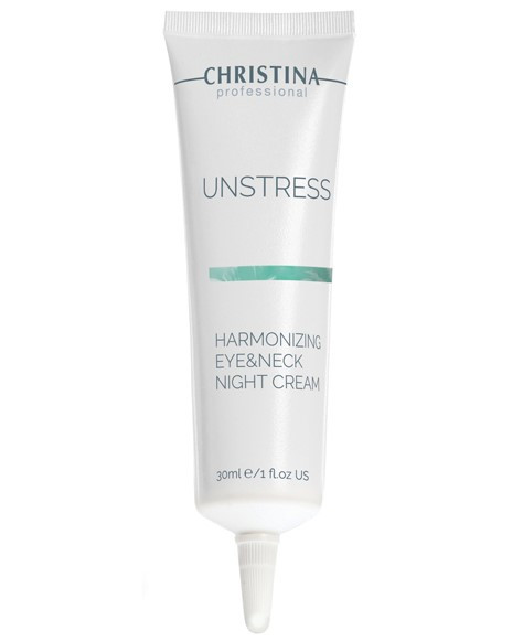 Анстресс Гармонізує нічний крем для шкіри навколо очей Unstress Harmonizing Night Cream Eye & Neck, 30 мл