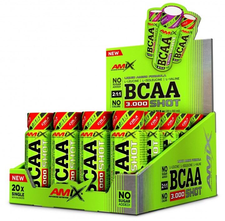 Amix BCAA 3000 Shot 20x60ml