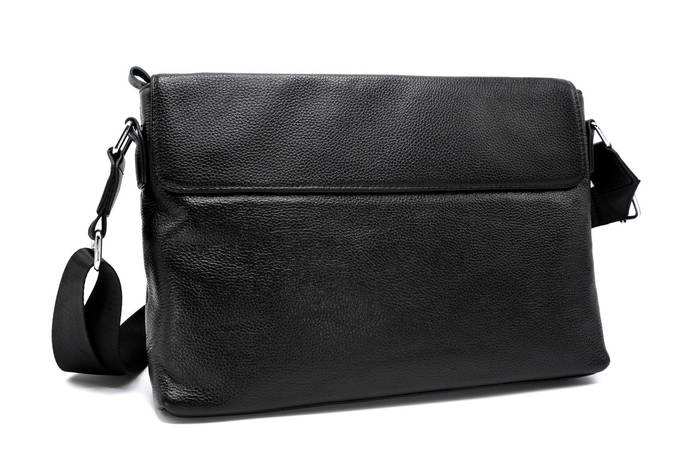 Мужская кожаная сумка мессенджер через плечо NiceBags V8022 - Черная ...