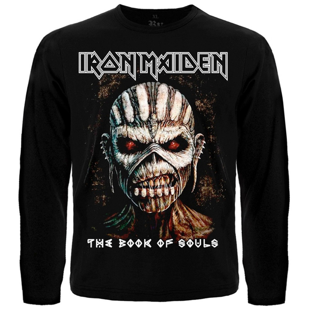 Футболка з довгим рукавом Iron Maiden "The Book Of Souls", Розмір XL, фото 1