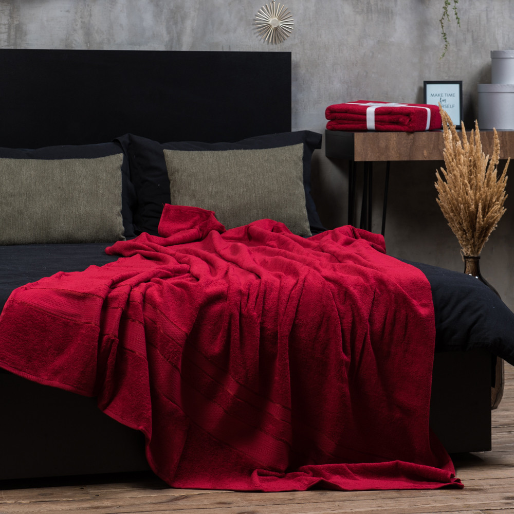 Простирадло махрове 150*200 см AISHA Home Textile