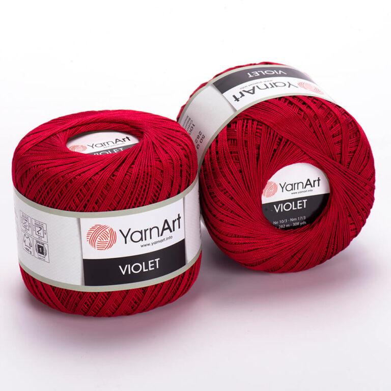 YarnArt Violet — 5020 темно-червоний