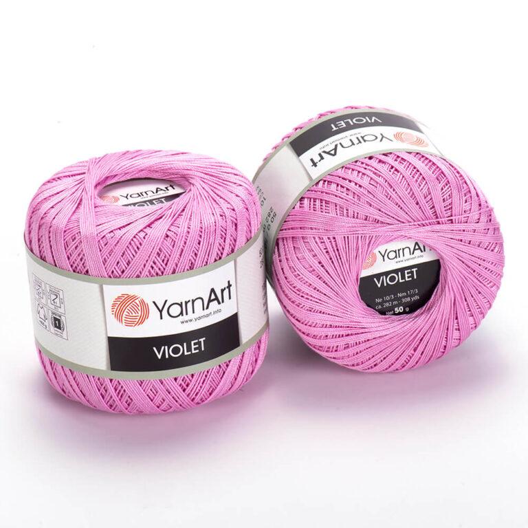 YarnArt Violet — 0319 рожевий