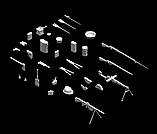 Пластикова модель 1/35 ICM 35681 французька піхотне озброєння та обладнання Першої світової війни, фото 3