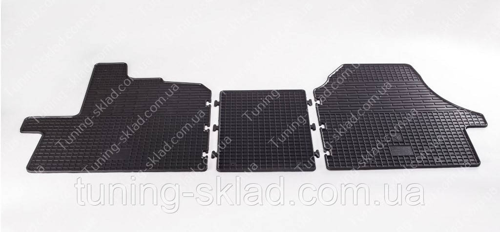 Резиновые коврики Ситроен Джампер в салон (коврики Citroen Jumper) (ID ...