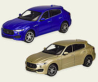 Игрушечная машинка металлическая моделька MASERATI LEVANTE Welly, коллекционная модель 24078W