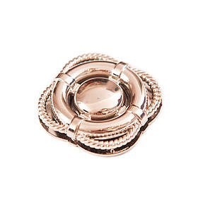 Замок для сумки ZM318-1 (35*35 мм), колір нікель