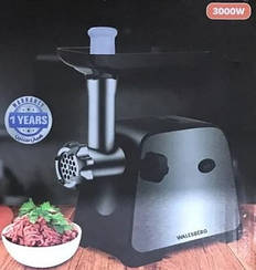 Електрична м'ясорубка електром'ясорубка Walesberg WB 138 3000 Вт D