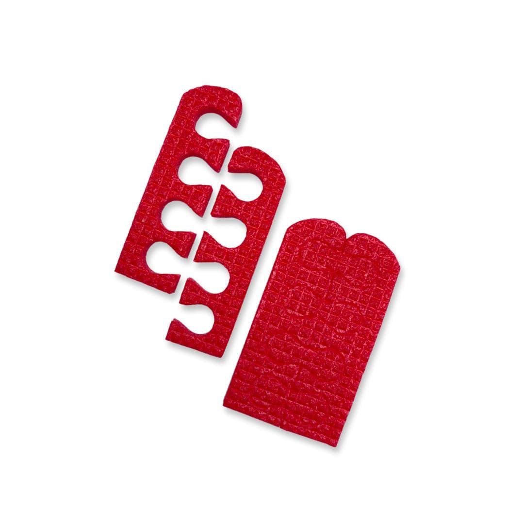 Купить Растопырки (разделители) для педикюра для пальцев ног красные 1 ...