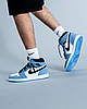 Кросівки Nike Air Jordan 1 Retro High University Blue, фото 9