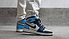 Кросівки Nike Air Jordan 1 Retro High Obsidian UNC Blue, фото 7