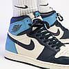 Кросівки Nike Air Jordan 1 Retro High Obsidian UNC Blue, фото 10
