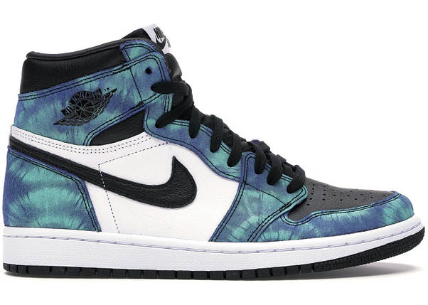 Кросівки Nike Air Jordan 1 Retro High Tie Dye, фото 1