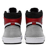 Кросівки Nike Air Jordan 1 Retro Smoke High Light Grey, фото 5