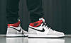 Кросівки Nike Air Jordan 1 Retro Smoke High Light Grey, фото 6