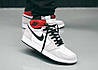 Кросівки Nike Air Jordan 1 Retro Smoke High Light Grey, фото 7
