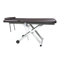 Масажний стіл з підігрівом на ел.підйомнику стаціонарний стіл для масажу кушетка HEAT 2210YH