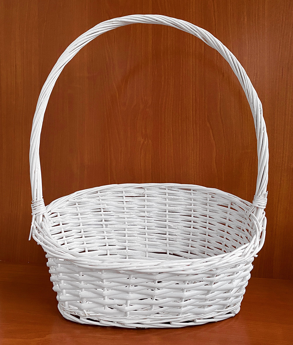 Кошик з лози (K-30) 50х37 см