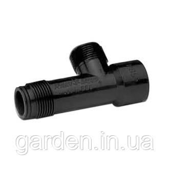 Трійник MTT-100 для встановлення ЕМК 1" НР х 1" НР х 1" ВР. Автоматичне поливання Rain Bird., фото 1