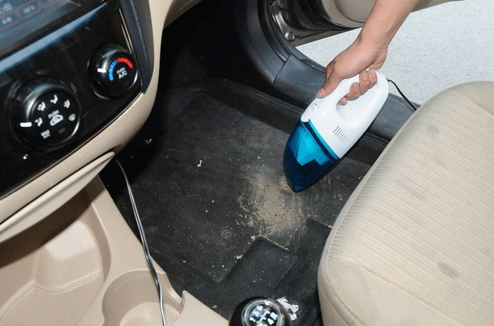 Ручной автомобильный пылесос + 2 насадки и фильтр, мини пылесос для машины | автомобільний пилосос (ST) - фото 7 - id-p1562151746