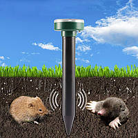 Відлякувач кротів та мишей на сонячних батареях ультразвуковий відлякувач у ґрунт