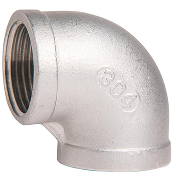 Кут із неіржавкої сталі Gross 304 SS 15 1/2" внутрішня-внутрішня (Stainless Steel)