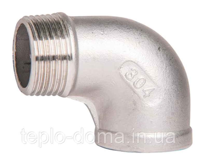 Кут із неіржавкої сталі Gross 304 SS 15 1/2" внутрішня — Зовнішня (Stainless Steel)