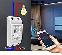 Wifi реле для розумного будинку Smart Breaker SS-8839-02 розумний вай фай вимикач смарт вимикач