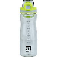 Бутылочка для воды Kite K21-395-03, 650 мл, серо-зеленая