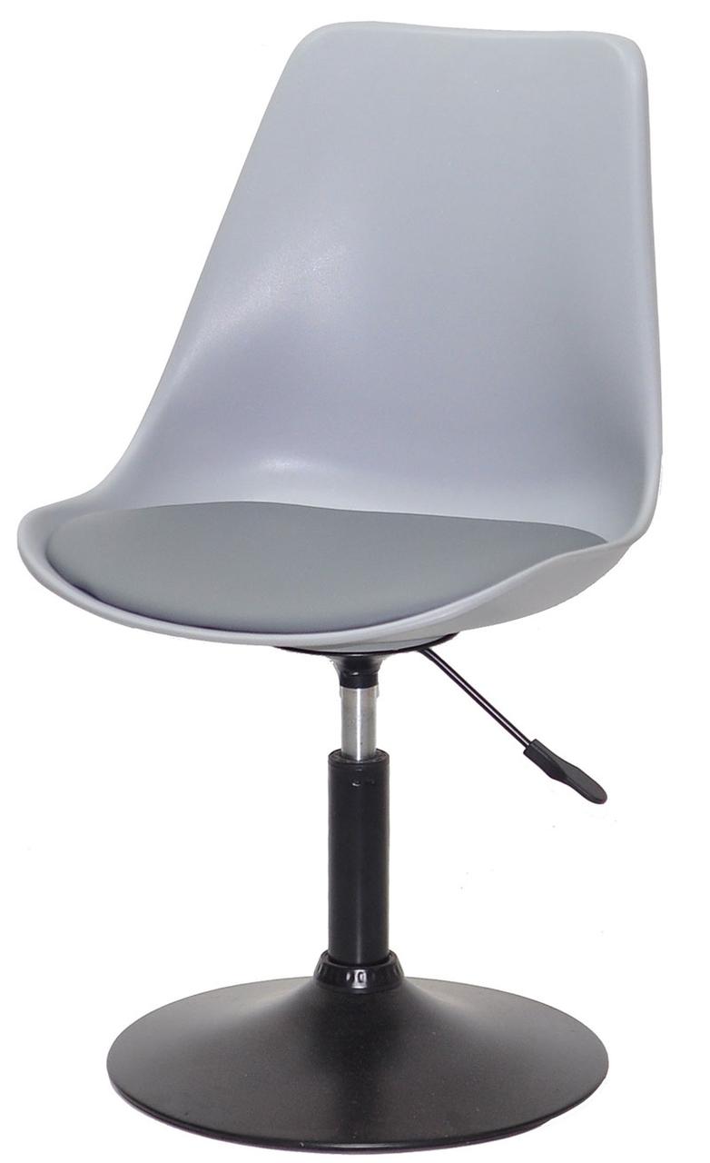 Стул Albert BK-Base Серый 370, Черная Опора-блин, Поворотное с ...