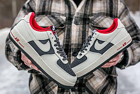 Чоловічі кросівки Nike Air Force Red/Grey