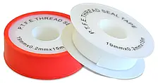 Стрічка фум 180мкм 12мм х 10м (5шт) для ущільнення різьб Technics (10-699)