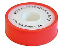 Стрічка фум 250мкм 19мм х 15м для ущільнення різьб Technics (10-704)
