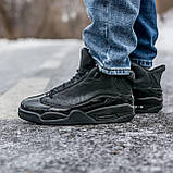 Чоловічі баскетбольні кросівки Jordan Dub Zero Black Cat, фото 3