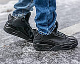 Чоловічі баскетбольні кросівки Jordan Dub Zero Black Cat, фото 7