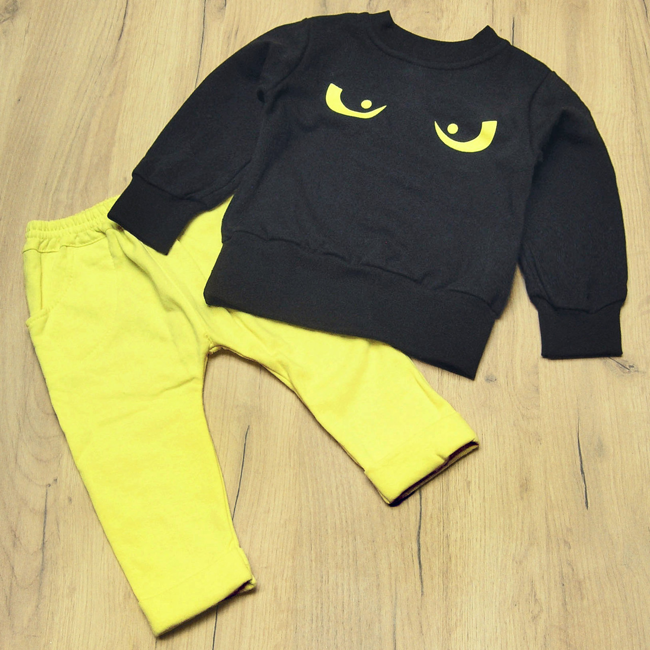 92 1,5-2 роки теплий дитячий трикотажний спортивний костюм для хлопчика з начосом флісом на флісі 3362 ЧР