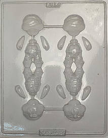 Пластикова форма "Черепашки нідзя"