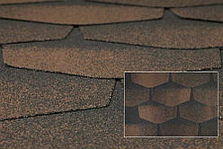 Бітумна черепиця Katepal Forte Tibet