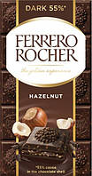 Шоколад ferrero Rocher haselnuss 55% 90 г